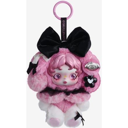 POP MART SKULLPANDA × MY MELODY Knuffelpoppen black