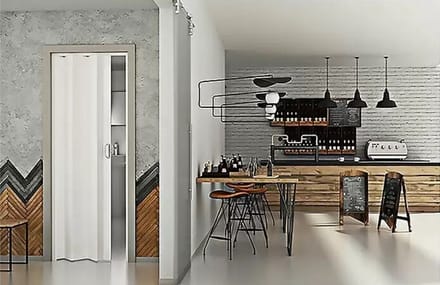 Marley Piazza zonder glas vouwdeur in kleur wit BxH 83x204 cm
