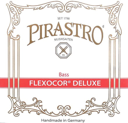 Pirastro P340200 double bass string E-2 solo, rope core, chrome steel