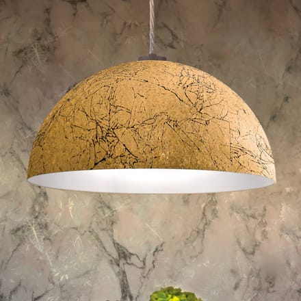 austrolux Hanglamp Cult Vintage, goud, Ø 40 cm
