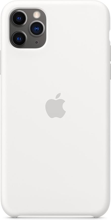 Apple - Siliconen Hoesje - iPhone 11 Pro Max - Wit