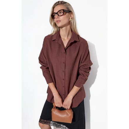 Oversized Lange Mouwen Poplin Shirt