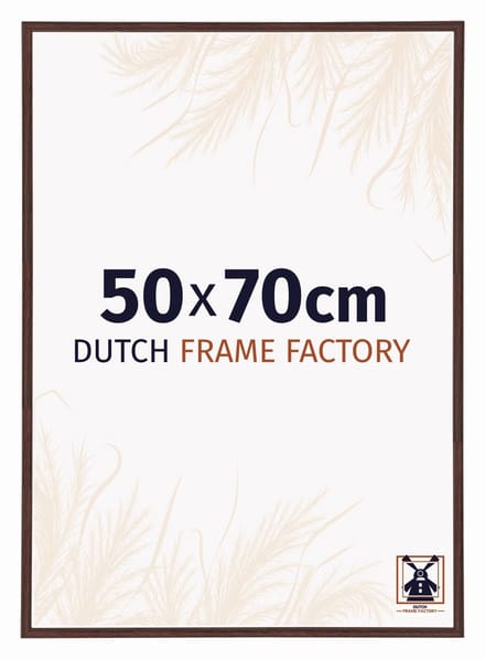 Fotolijst 50x70 cm - Kunststof - Bruin - Angers