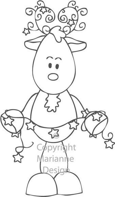 Clear Stamps Fairy Designs Reindeer