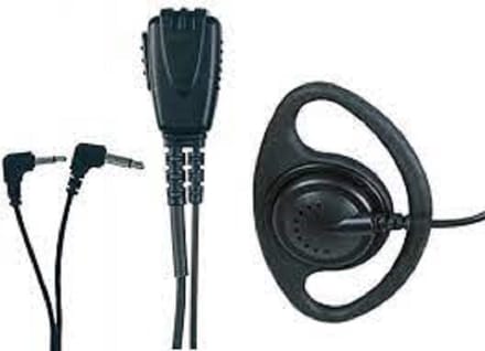 Albrecht Lapel Microphone Pmr Pmr446 Ae 24 Hoofdtelefoon Zwart