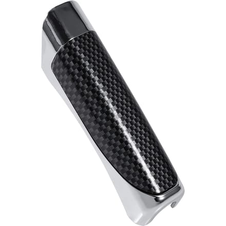 Auto Handrem Rem Beschermer Decoratie Cover Koolstofvezel Stijl black