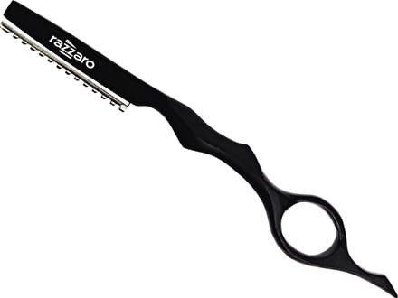 Razzaro Styling Razor - Feather - Zwart - Kappers mes - Haar snijden - Uitdun mes