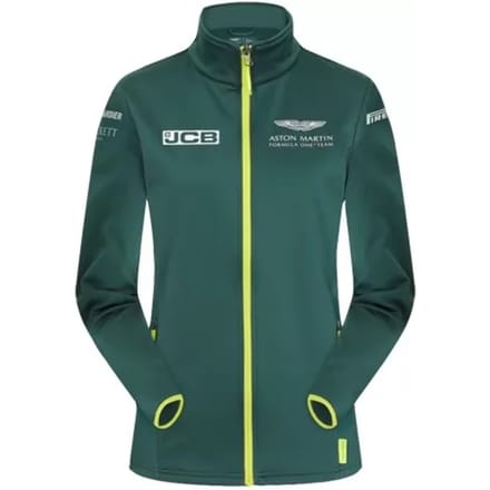 Aston Martin F1 Official Team Dames Groen Softshell Jas