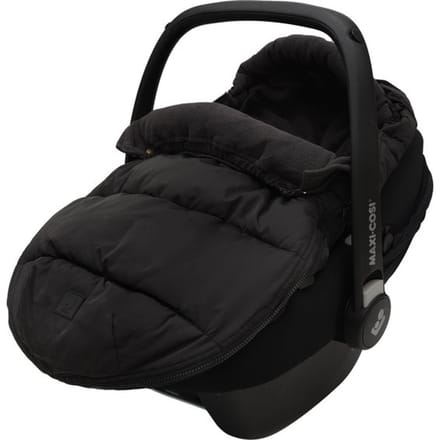 Jollein Baby Voetenzak Groep 0+ 3/5 punts - Puffed Zwart