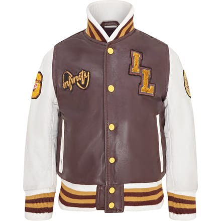 Letterman leren Varsity College bomberjack voor kinderen
