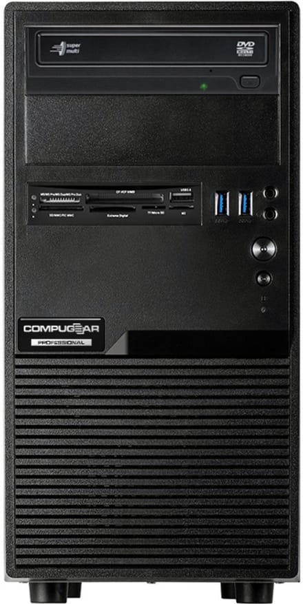 Core i9 12900 - 32GB RAM - 2TB M.2 SSD - WiFi - Bluetooth - CD/DVD-drive - Cardreader - Windows 11 Pro (COMPUGEAR P-375262)