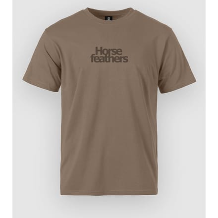 Horsefeathers strikte tshirt (fossiel) - S