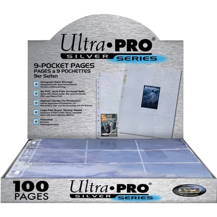 Mappenblad voor 9 kaarten Ultra Pro (x100)