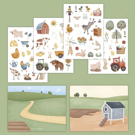 Little Dutch Window Stickers Little Farm