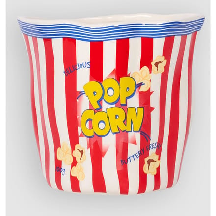 bitten Popcorn Keramische decoratievaas patroon