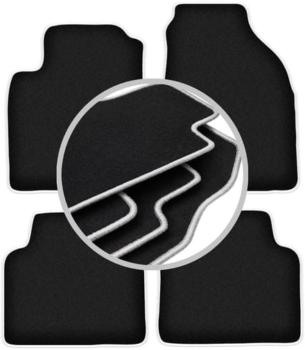 CARLUX-SILVER automatten voor: Hyundai Matrix minivan (2001-2010)