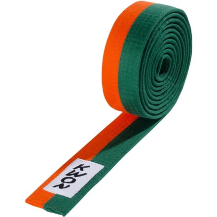 Budō riem 2 kleuren Kwon