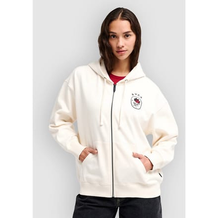 RVCA Odai Zip Hoodie wit