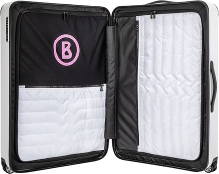 Bogner Piz Deluxe C75 Trolleycase 4W White Wit 77cm