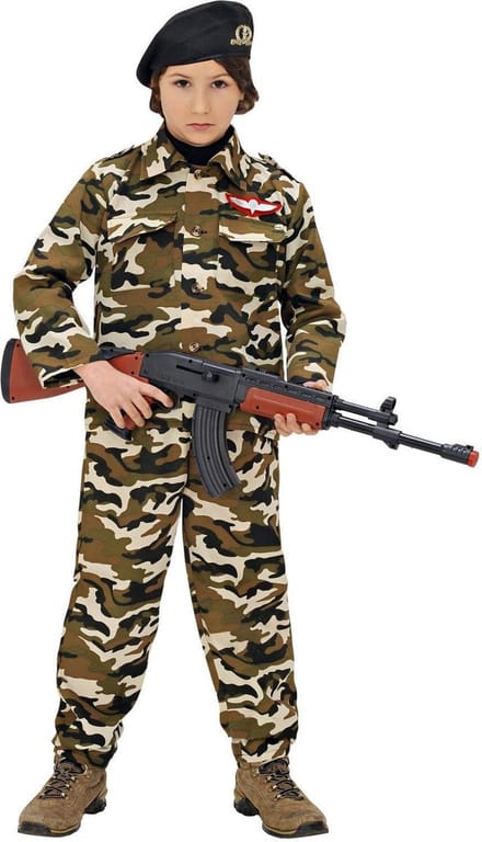 Soldaat kostuum Leger pak Berry kinderen