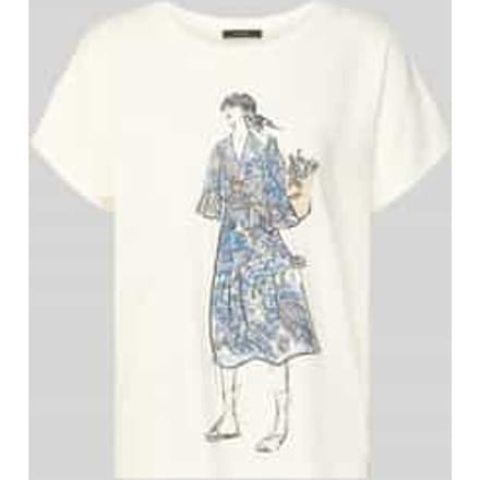 T-shirt met motiefprint