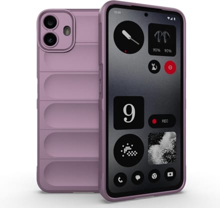 Hoesje geschikt voor Nothing CMF Phone 1 - Techsuit Magic Shield Silicone Back Cover - Paars
