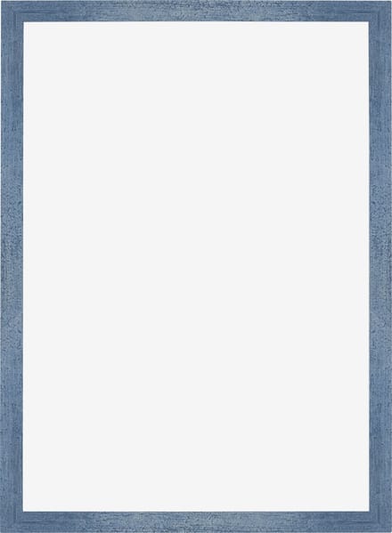 Fotolijst 42x60 cm - MDF - Helder Blauw Geveegd - Marseille