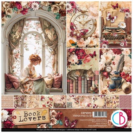 Scrapbookpapier "Book Lovers"