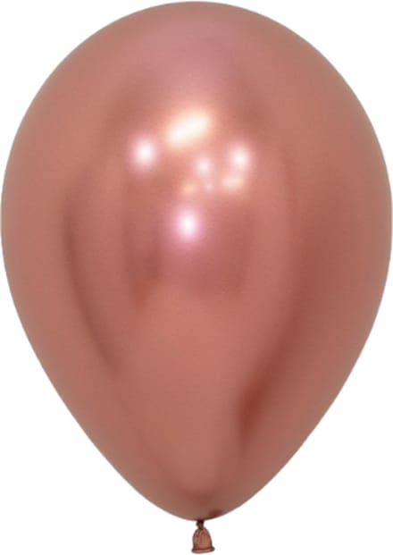 Latex ballonnen Sempertex Reflex Rose Gold, 12inch - 12 stuks