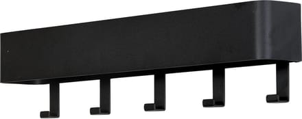 Spinder Design kapstok Dax Play 5 - Zwart - 5 haken - Staal