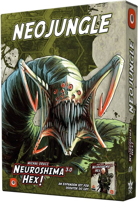 Neuroshima HEX 3.0 Neojungle - Bordspel Uitbreiding - EN/PL
