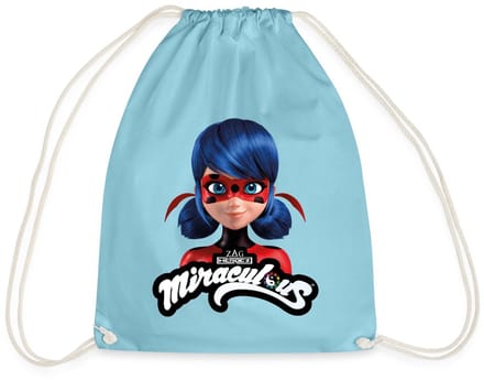 Miraculous Ladybug Met Logo Gymtas