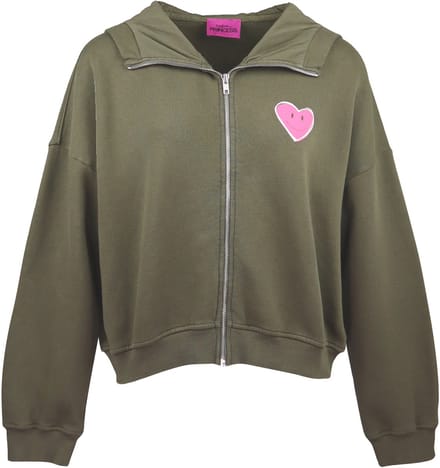 Frogbox goes Princess - groene hoodie - maat 36