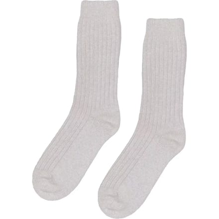 Wollen sokken Colorful Standard Merino Blend heather grey