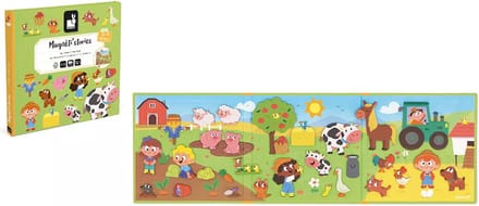 Janod - Magneti Stories - Boerderij – Educatieve magneetset