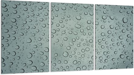 TMK ArtDeko - Beschermplaat Glas - 3x30x52 cm - Snijplank - Spatscherm