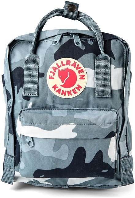 Fjällräven Kånken Graphics Mini - Rugzak 29 cm (nimbus blue-hidden animals)