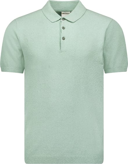 No Excess Mannen Polo Pullover Korte Mouwen Mint M