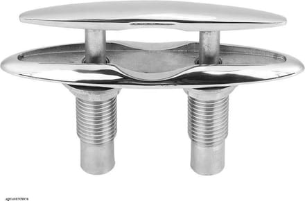 Uittrekbare Bootkikker | 155 × 36mm | RVS 316 | Hoogglans gepolijst