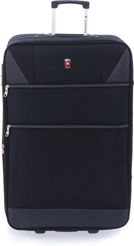 Gladiator Metro Grote Koffer - 72 cm - 80/95 liter - Expandable - Zwart