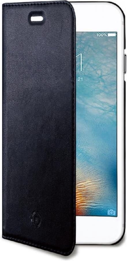 Celly Air Case Book - Zwart - voor iPhone 7 Plus en iPhone 8 Plus (5,5" versies)