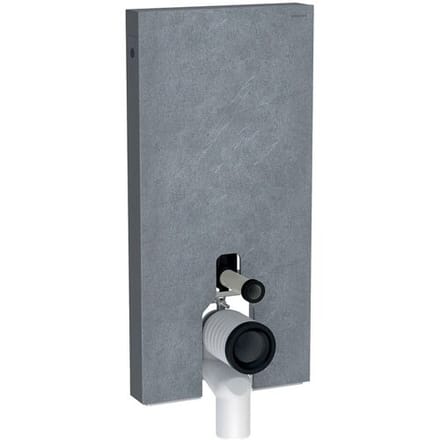 Geberit Monolith sanitary module for pedestal WC, 101 cm, stoneware front panel 131.003.00.5