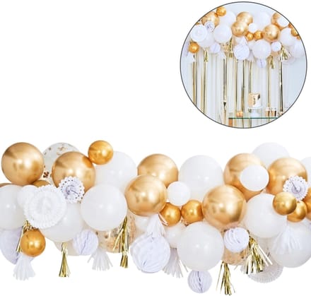 Mix It UP - Ballonslinger met honeycombs Gold