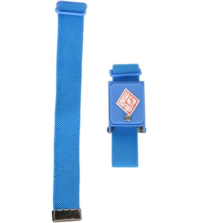 Bracelet antistatique sans fil, câble de décharge électrostatique ESD, dragonne blue