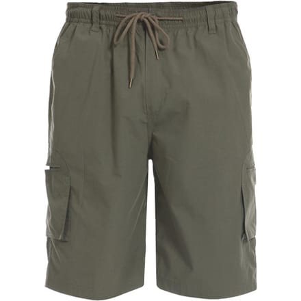 Duke Heren D555 Nick Cargo Shorts met Elastische Taille M kaki