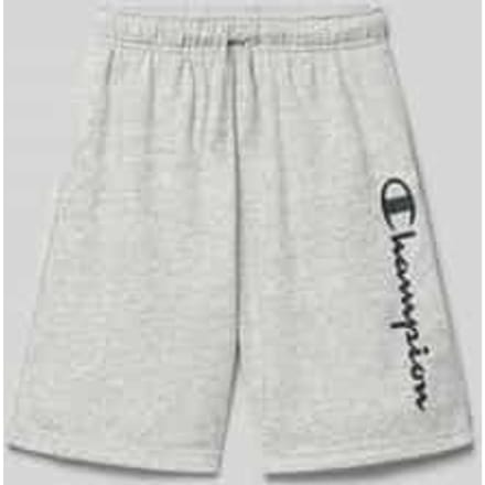 Sweatshorts met logo en elastische band