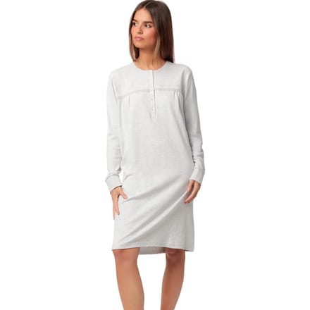 Korte Jurk Admas Nachthemd met lange mouwen Classic Interlock