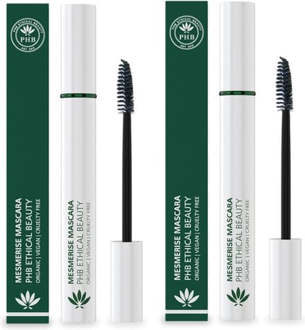 Phb Ethical Beauty - Eye Make-up - Mesmerise Mascara Brown - 9gr - 2 Pak