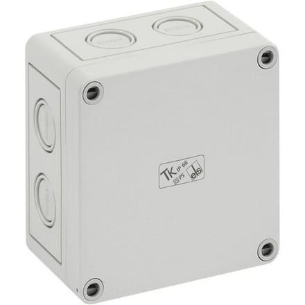 Spelsberg TK PS 1111-7-m Installatiebehuizing 110 x 110 x 66 x 66 Polystereen (EPS) Grijs-wit (RAL 7035) 1 stuk(s) Piece