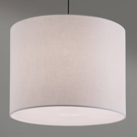 ORION Hanglamp Artak met witte, stoffen kap